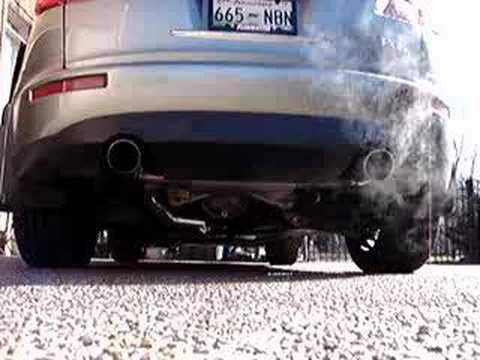 Infiniti Fx 45 with 80 series Flowmaster, resonator delete