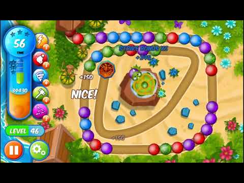 Marble Woka Woka Level 46 - NO BOOSTERS 🐢 | SKILLGAMING ✔️