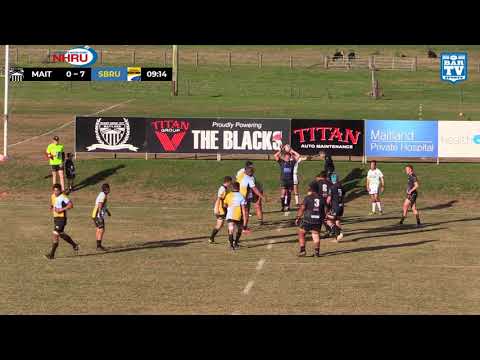 2018 NHRU Round 12 - Maitland v Southern Beaches