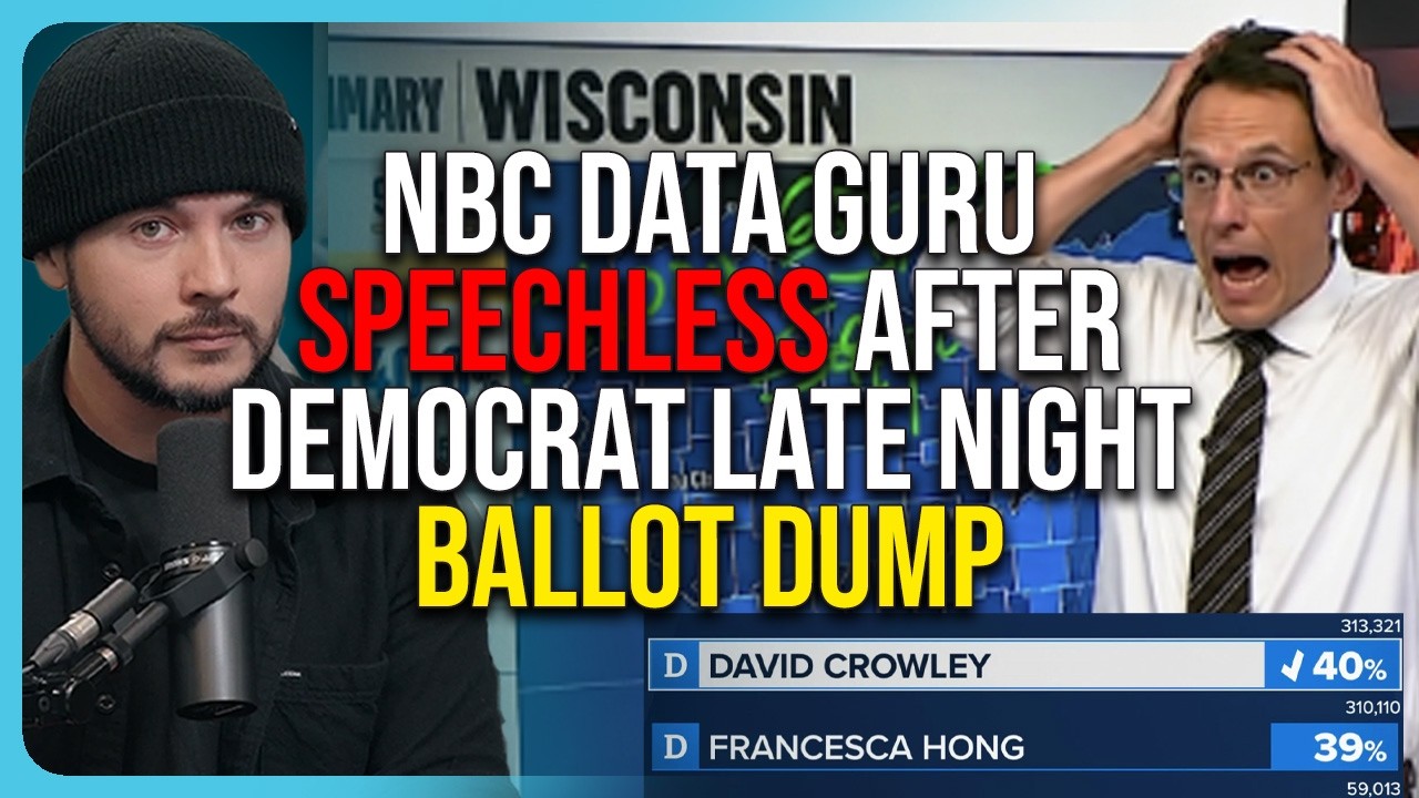 NBC Data Guru SPEECHLESS After Democrat Late Night Ballot Dump