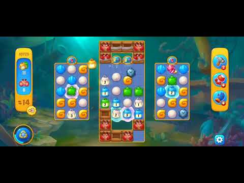 Fishdom Easy Level 10725 (with ingame boosters) @choraelmin