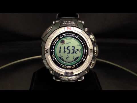 For your review -Casio Paw1500-1v Pathfinder Atomic Tough Solar Watch Multi Band