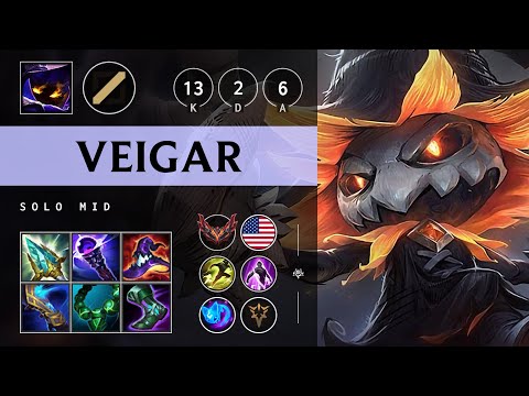 Veigar Mid vs Zilean - NA Grandmaster Patch 25.05