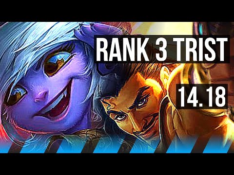 TRISTANA vs AKSHAN (MID) | Rank 3 Trist, 5/0/6, Rank 10 | NA Challenger | 14.18