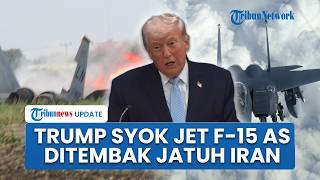Respons Trump seusai Jet F-15 AS Ditembak Jatuh IRGC: Serangan Tidak Terduga, Iran Beruntung