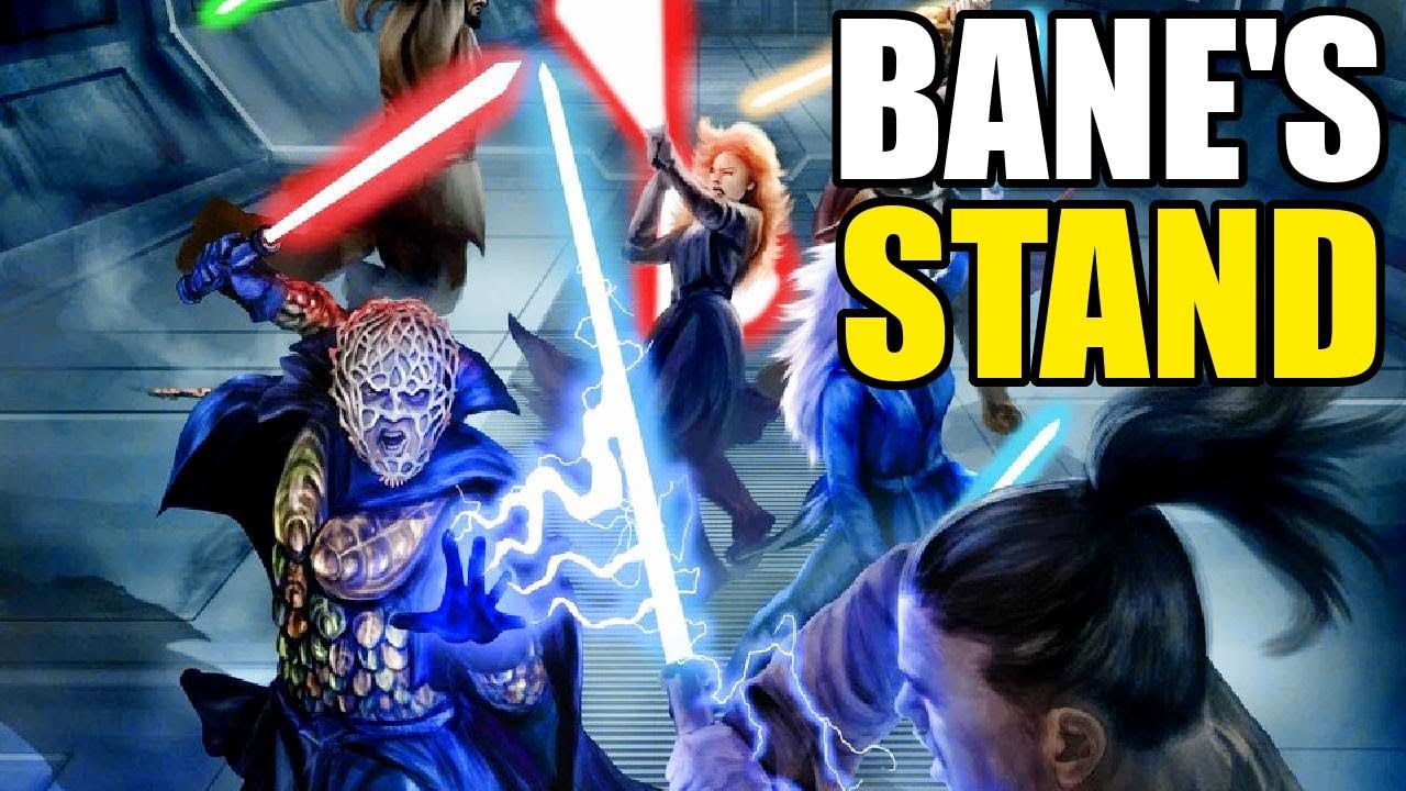 When Darth Bane Was Forced to Reveal His Existence to a Jedi KILL SQUAD
