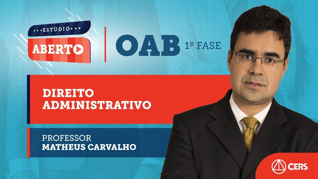 Aula gratuita sobre os Princípios da Administração pública, com Matheus Carvalho
