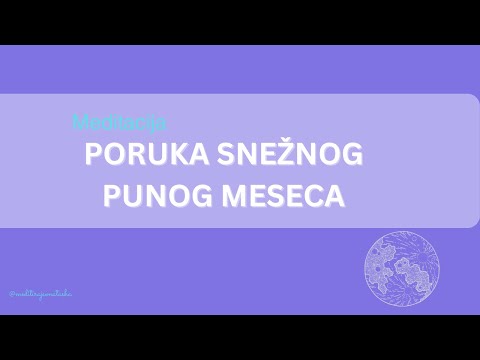 Meditacija: Poruka Snežnog Punog Meseca