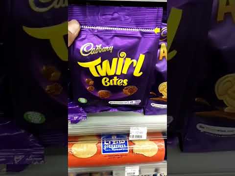 Cadbury twirl Bites #shorts #cadbury #chocolate