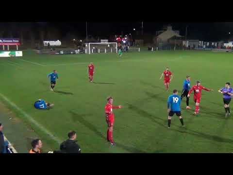 Troon v Pollok - 22nd February 2023 - Goal and Red Cards
