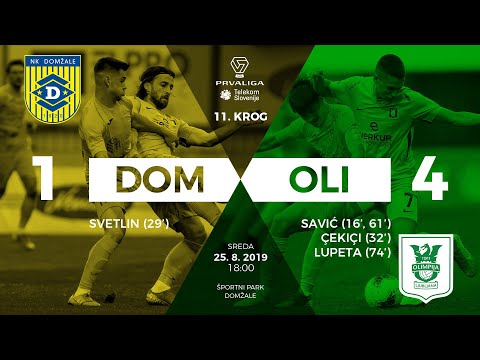 NK Domzale 1-4 NK Olimpija Ljubljana