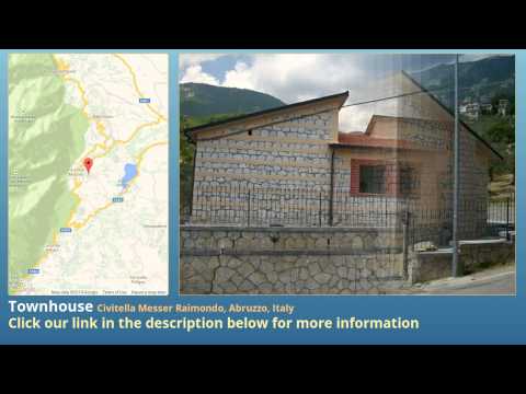 Townhouse for Sale in Civitella Messer Raimondo, Abruzzo, Italy on italianlife.today
