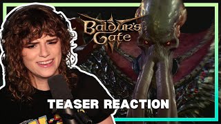 Baldurs Gate 3 Teaser Trailer Reaction