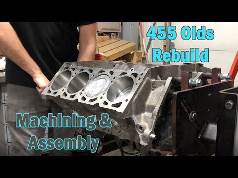 455 Oldsmobile Engine Mild Rebuild - Part 2: Machining & Assembly - JAMSI Online