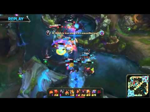 IG Rookie Ekko vs C9 Cloud 9 Incarnati0n Azir Highlights   S5 World Championship Group W1D3G5