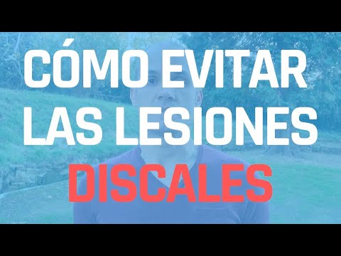 Cómo Evitar Las Lesiones Discales