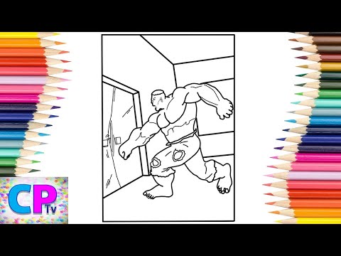 Hulk Coloring Pages/Brave Hulk Goes Through the Door/Jim Yosef - Lights [NCS Release]