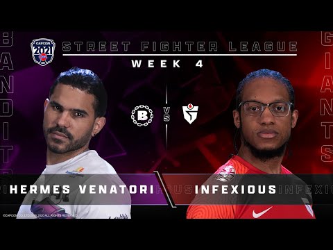 Hermes Venatori (Kage) vs. Infexious (Zeku) - Bo3 - Street Fighter League Pro-US Season 4 Week 4
