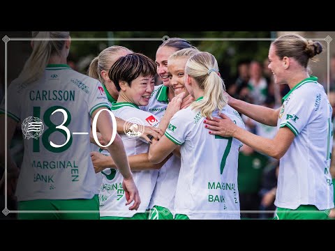 SAMMANDRAG | Hammarby 3-0 Linköping | OBOS Damallsvenskan 2025