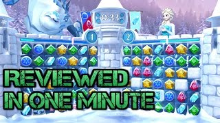 Frozen Free Fall: Snowball Fight Review (1 Minute)