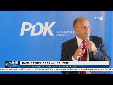 Naim Ismajli do të jetë përsëri kandidat i Partisë Demokratike të Kosovës