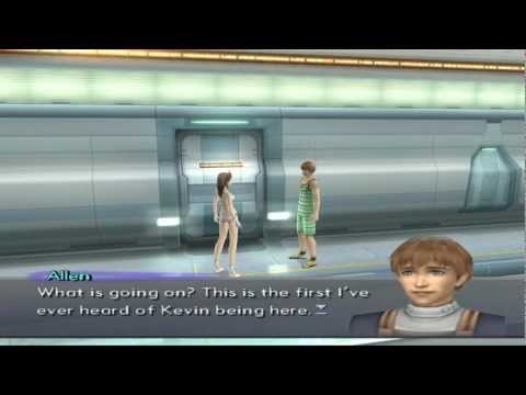 Xenosaga III HD Cutscene 134 - Kevin's Room (Labyrinthos) - ENGLISH - SWIMSUIT MODE