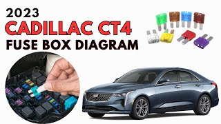 2023 Cadillac CT4 Fuse Box Diagram & Location User Guide