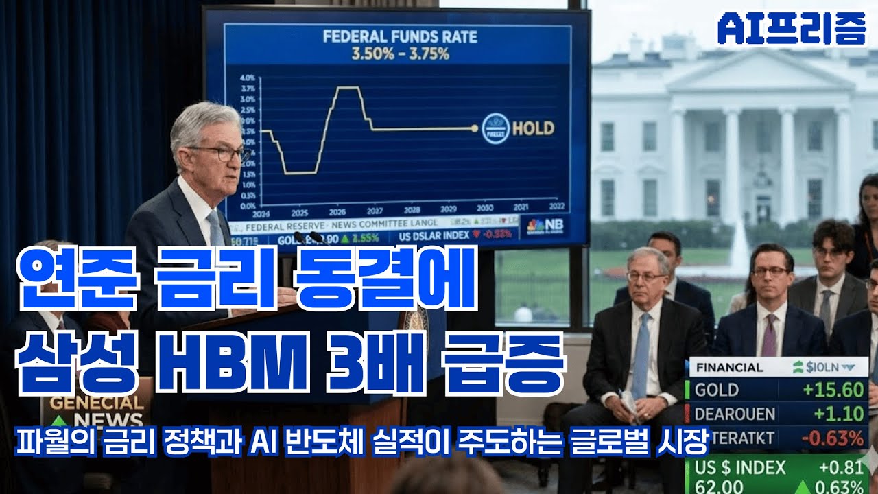 연준 금리 동결에 삼성 HBM 3배 급증 [AI PRISM]