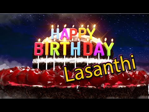Happy Birthday Lasanthi!