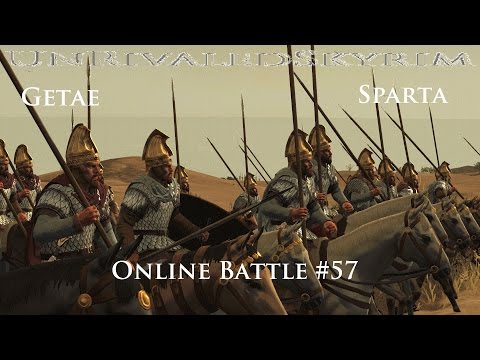 Total War: Rome II Online Battle #57 Getae vs Sparta