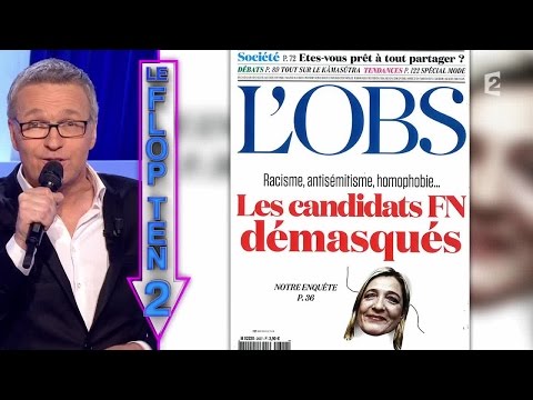 Le FLOP TEN 14 mars 2015 - On n'est pas couché #ONPC