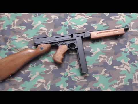 Cyma CM.033 Thompson M1A1 AEG & chrono.