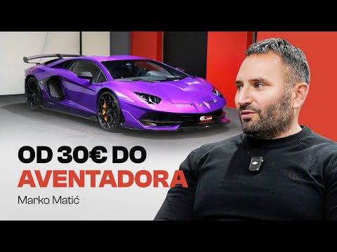 OD POLIRANJA ZA 30€ DO LAMBO AVENTADORA !? | Marko Matić | Garage Podcast 14