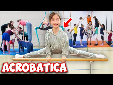 VLOG! CHIARA TRIES ACROBATIC GYMNASTICS FOR THE FIRST TIME!