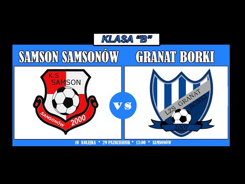 10 kolejka Samson Samsonów - Granat Borki