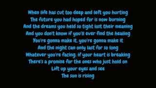 Britt Nicole - The Sun Is Rising (Lyrics HD)