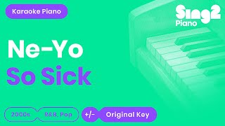 Ne-Yo - So Sick (Karaoke Piano)