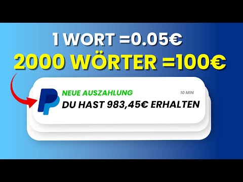 3000€/Monat mit Texte abschreiben 📝🔥 Online Geld verdienen