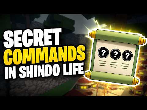 SECRET COMMANDS in SHINDO LIFE Roblox