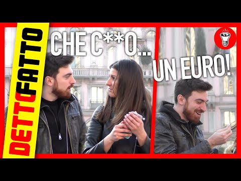 Che Cu..! Trovato un Euro! -  DETTO FATTO EP.14 - theShow
