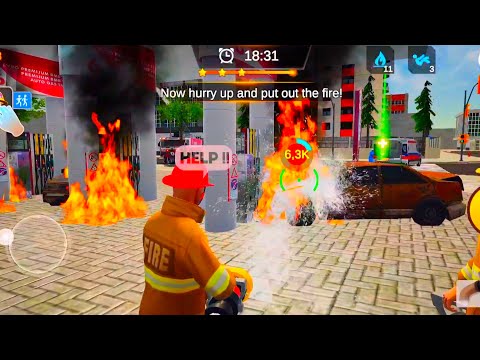 I'm Fireman - Petrol  Fire Truck Simulator 3D - Android GamePlay