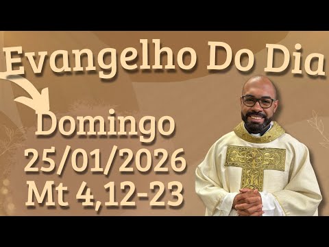 GOSPEL OF THE DAY 01/25/2026 - DAILY HOMILY – TODAY'S LITURGY - TODAY'S GOSPEL - FATHER GUSTAVO