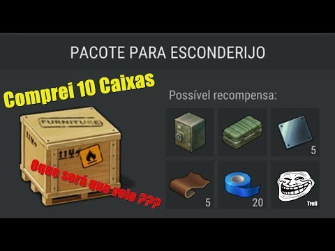 💲💲 Comprei 10 caixas do NOVO pacote para esconderijo - Last Day On Earth #05 ( ͡° ͜ʖ ͡°) 💲💲