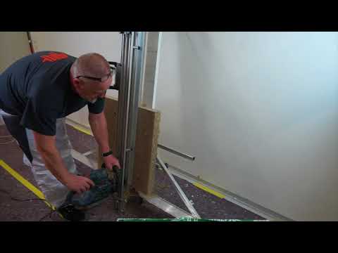 Gefachdämmung schneiden