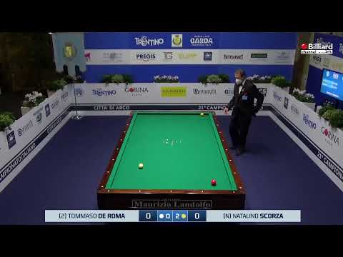 Scorza Natalino VS De Roma Tommaso - 21° Campionato Italiano Città di Arco