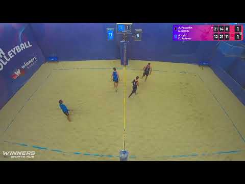 21:35 A. Pasazhin / D. Kliuiev - A. Lylo / D. Safonov 22.10.2022 | Winners Beach Volleyball