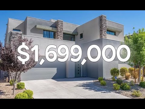Inside a $1,699,000 Modern Home in 10286 Jade Gardens Dr, Las Vegas