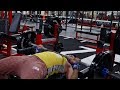 ZOO CULTURE GYM | BENCH PRESS 225 5X5 FAILURE | BODYBUIDLING CHEST AND ARM DAY