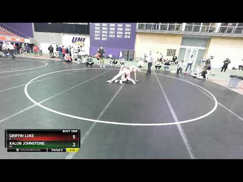 195 Lbs Cons. Round 3 - Griffin Luke, IL Vs Kalob Johnstone, AL 272a