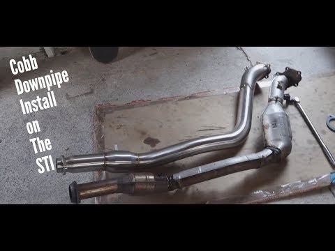 Cobb Downpipe Install, what have I done....(Vlog #13)